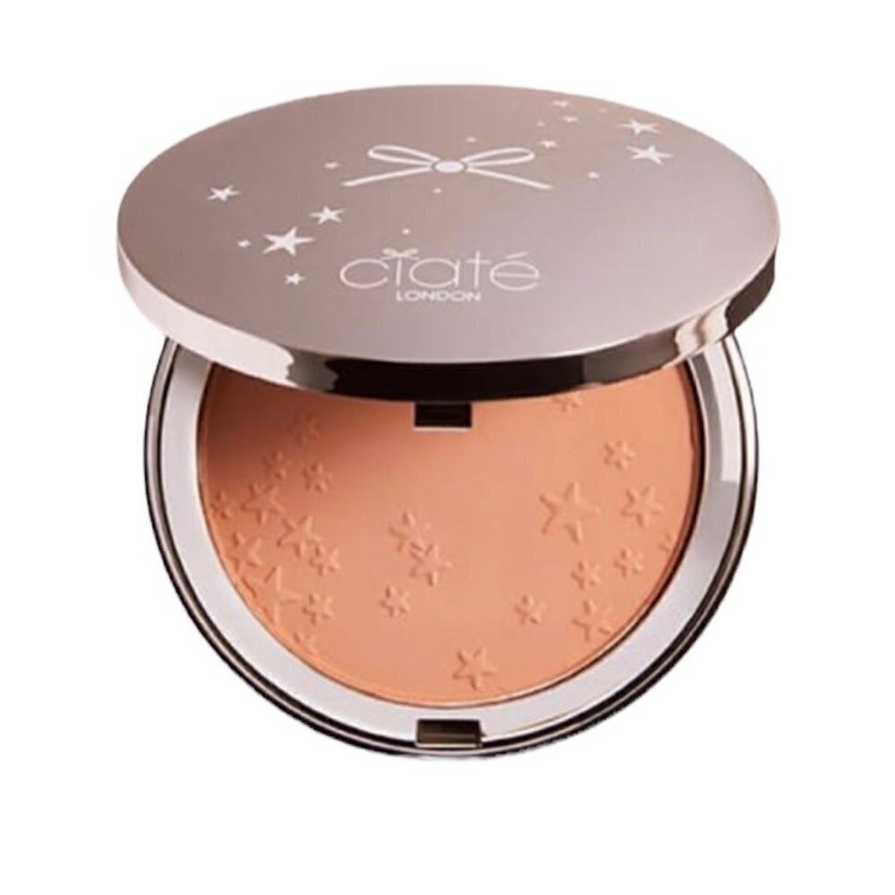 Ciate London BNIB Brown Sun-Kissed Skin Palm Island Golden Bronze Bamboo Bronzer